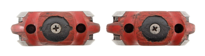 Speedplay Zero Clipless Road Bike Pedals RED 53mm Stainless 4 Bolt Tri Race TT