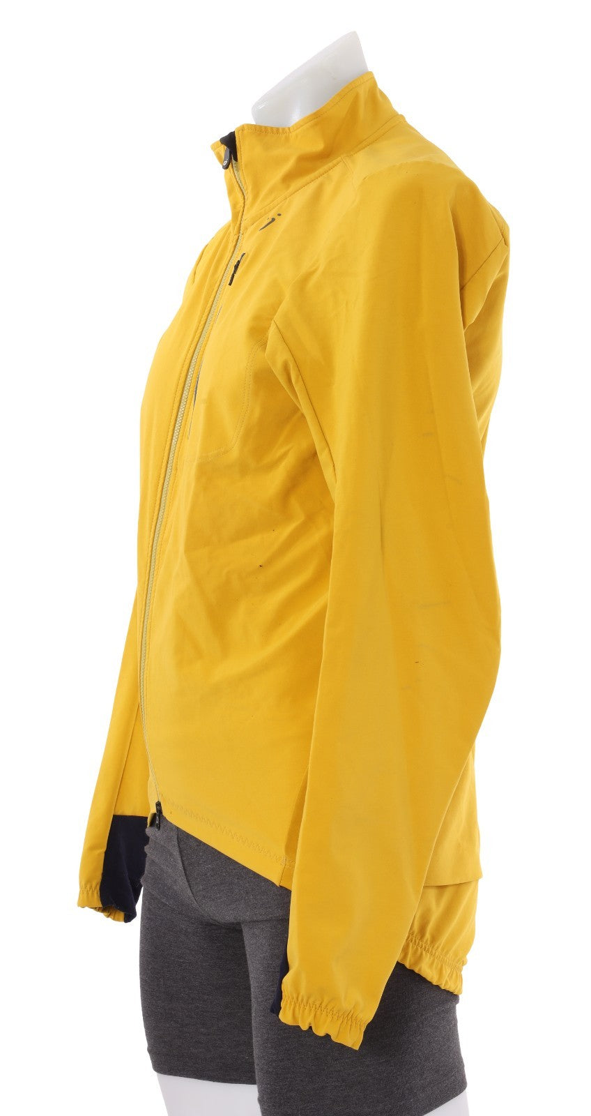 Velocio Signature Softshell Cycling Jacket Men LARGE Yellow Road Bike Gravel MTB