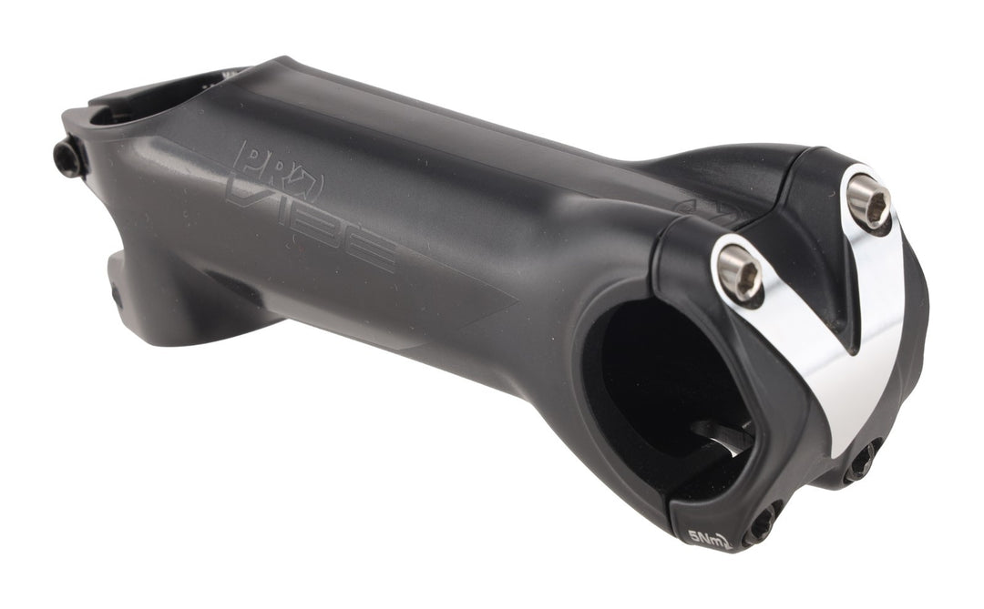 PRO Vibe Alloy Road Bike Stem 31.8 x 110mm -17º 1 1/8" Ti Bolts BLACK Gravel