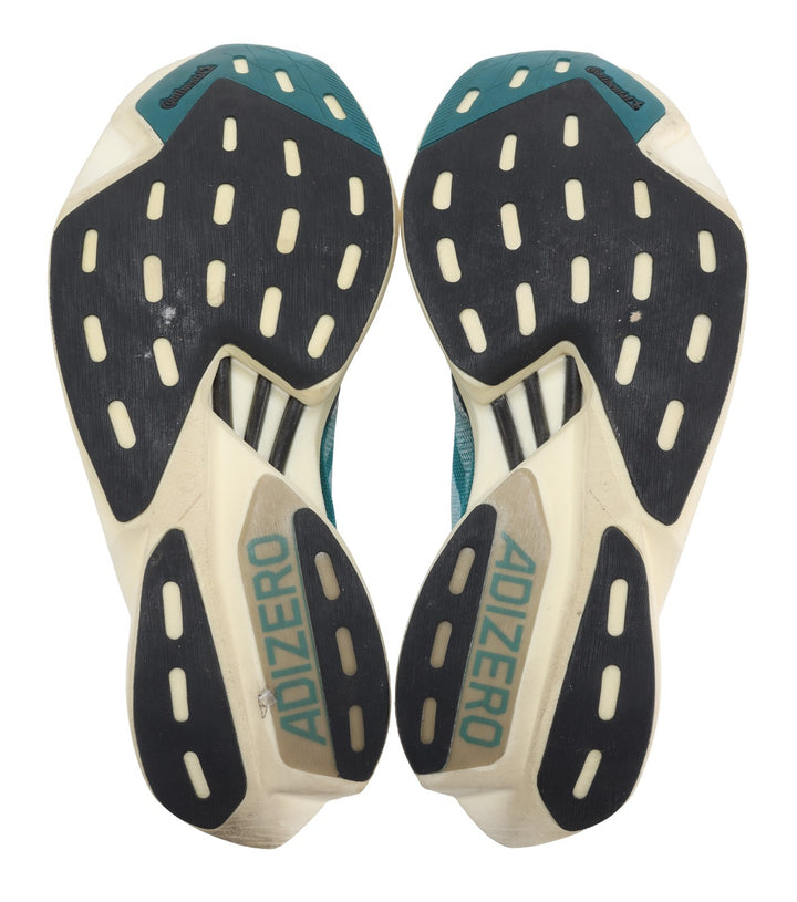 Adidas Adizero Adios Pro 4 Road Running Shoes US Men 9 Turquoise Carbon Infused