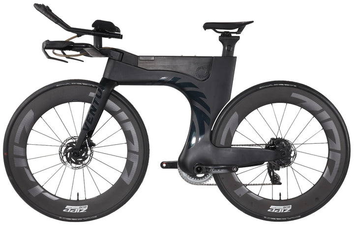 Ventum One Disc Carbon 2x12s TT/Triathlon Bike 51cm Black Zipp 808 SRAM AXS 2022