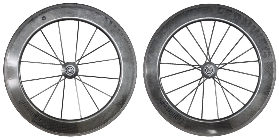 Lightweight Fernweg Carbon Tubular Road Bike Wheelset 11 Spd Shimano 700c Rim QR