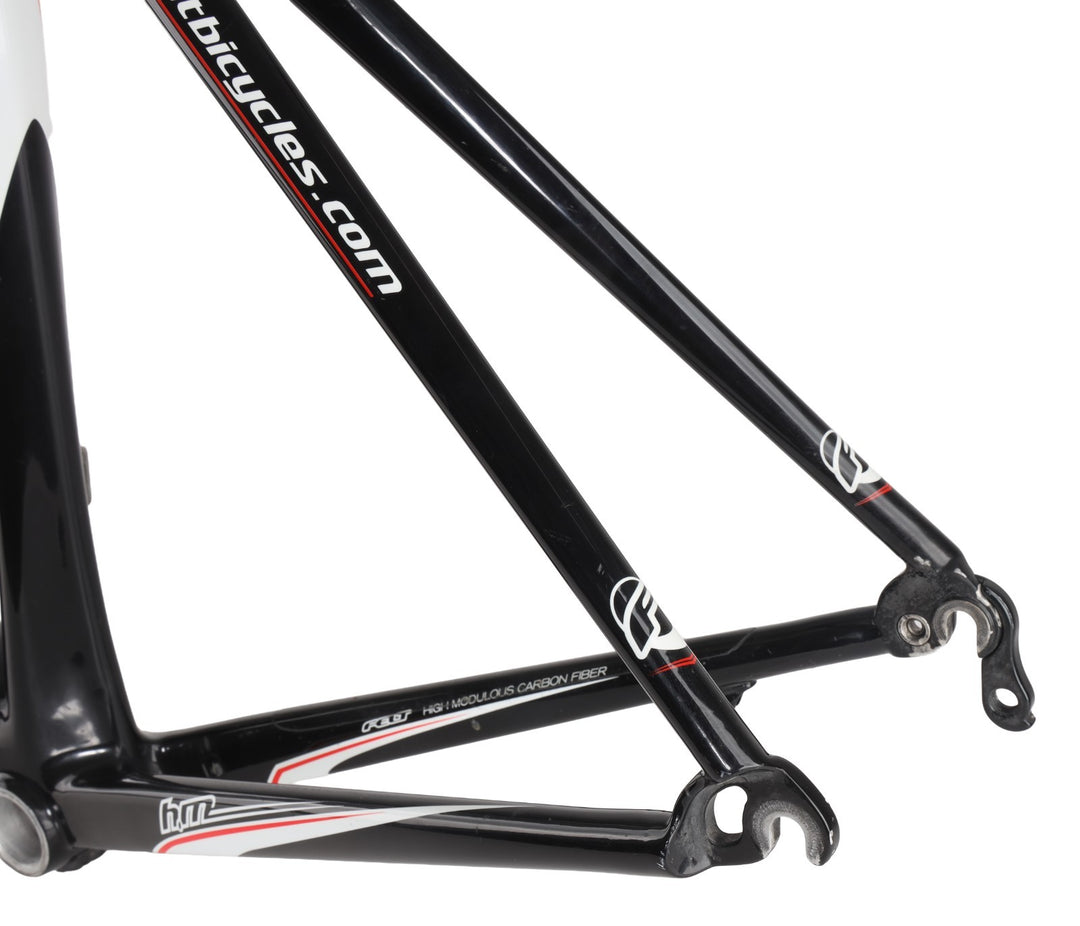 Felt F4 Carbon Road Bike Frameset 56cm BLACK 700c Rim Brake QR Race 2007