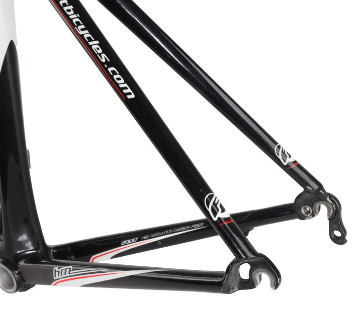 Felt F4 Carbon Road Bike Frameset 56cm BLACK 700c Rim Brake QR Race 2007