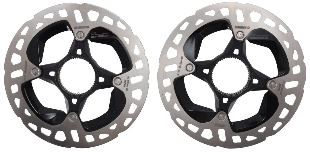 Shimano XTR RT-MT900-SS Mtn Bike Center Lock Disc Brake Rotors 140mm PAIR Gravel