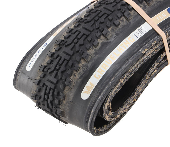 Panaracer GravelKing X1 Tubeless 700 x 45c Gravel Bike Tire Black TLC