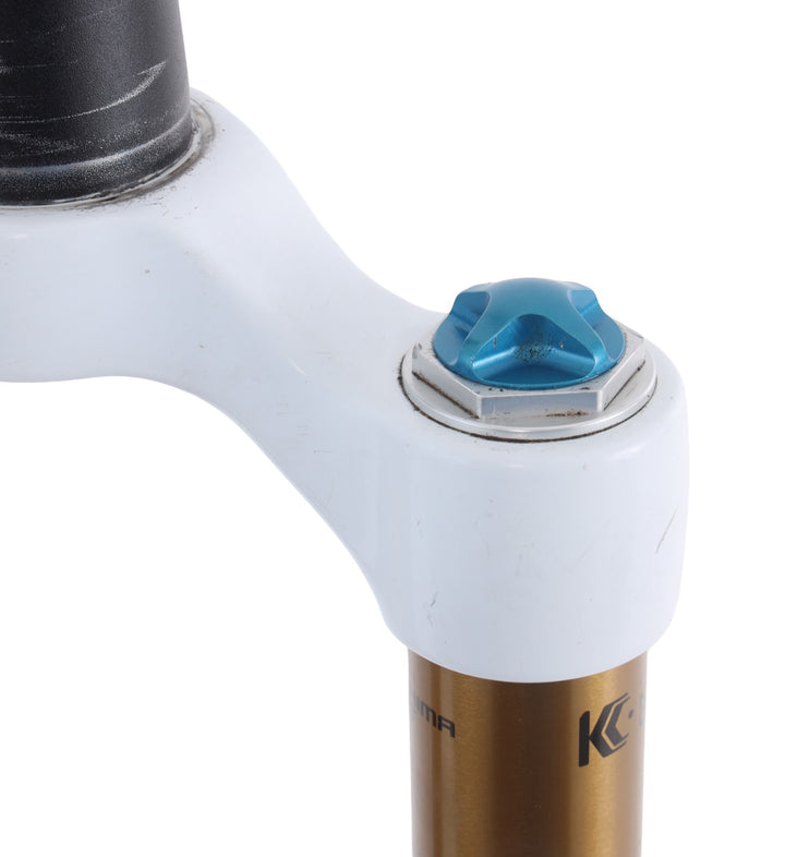 Fox RLC Factory 32 Mtn Bike Fork 26" 160mm FIT 2 Pos WHITE 15QRx 100mm Kashima