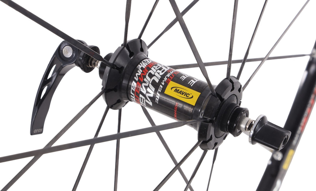 Mavic Ksyrium Elite Alloy Road Bike Clincher Wheelset 11 Spd Shimano 700c Rim QR