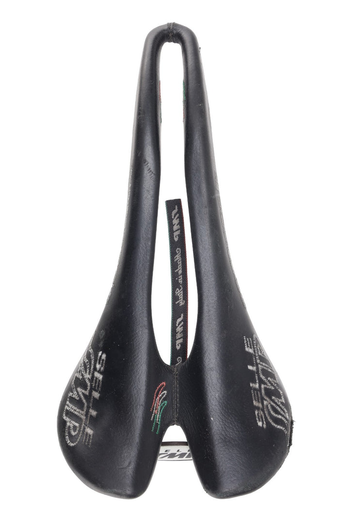 Selle SMP Composit Road Bike Saddle 129mm BLACK 7 x 7mm Inox Steel Cutaway Italy