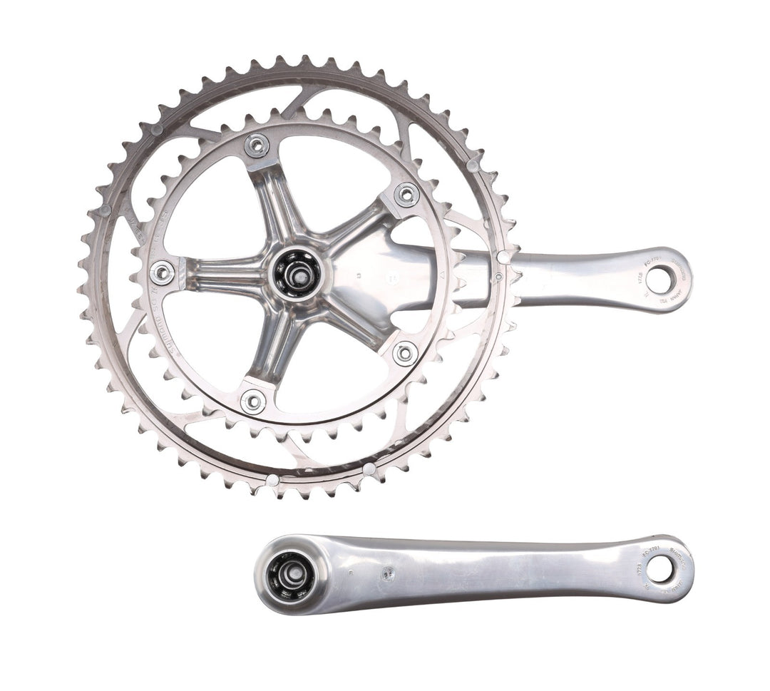 Shimano Dura-Ace FC-7701 9 Speed Road Bike Crankset 177.5mm 53/39T 130 BCD