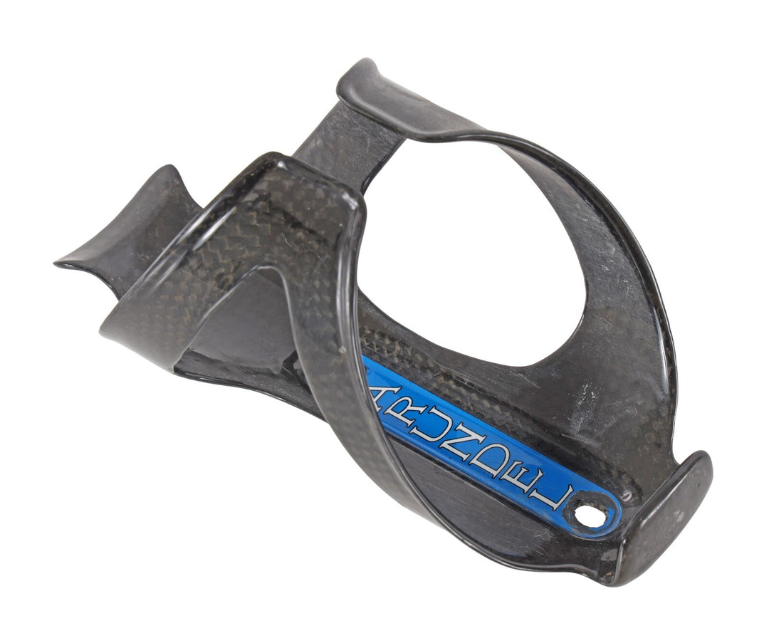 Arundel Dave-O Carbon Water Bottle Cage BLUE 3K Weave Gloss Road Bike Cycling