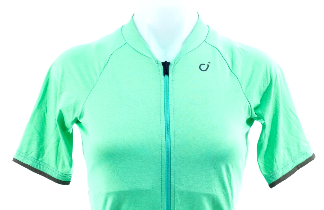 Velocio Women Signature Short Sleeve Cycling Jersey MEDIUM Mint Road Gravel Bike