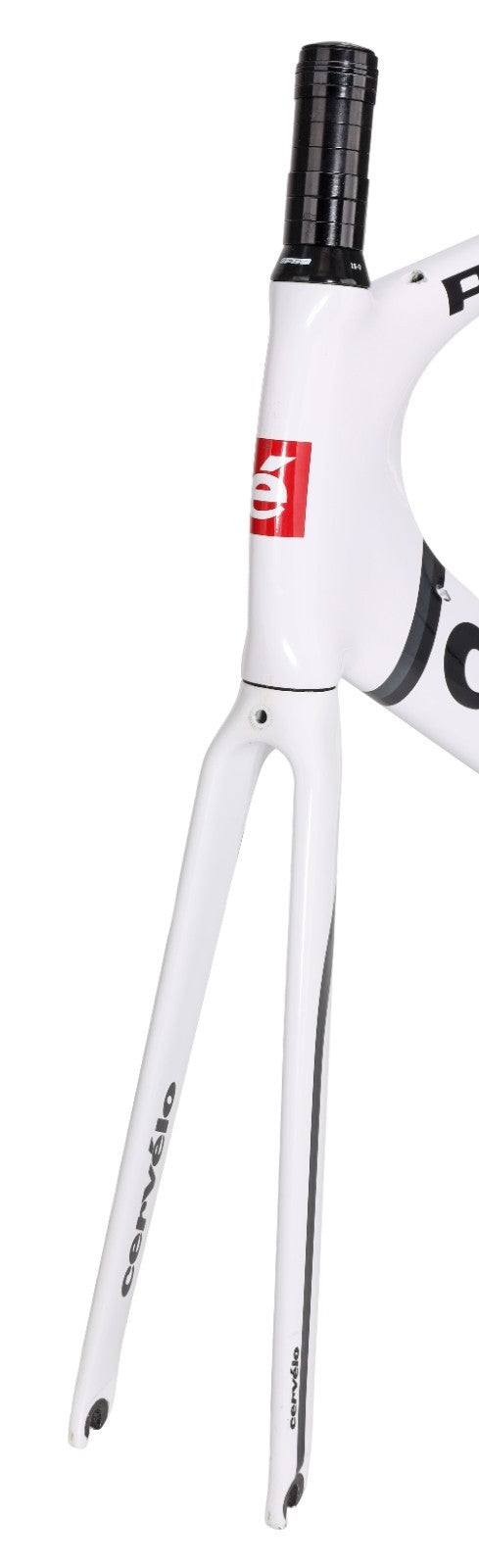 Cervelo P3 Carbon Aero Time Trial Bike Frameset 61cm WHTE/BLACK 700c Rim QR 2012