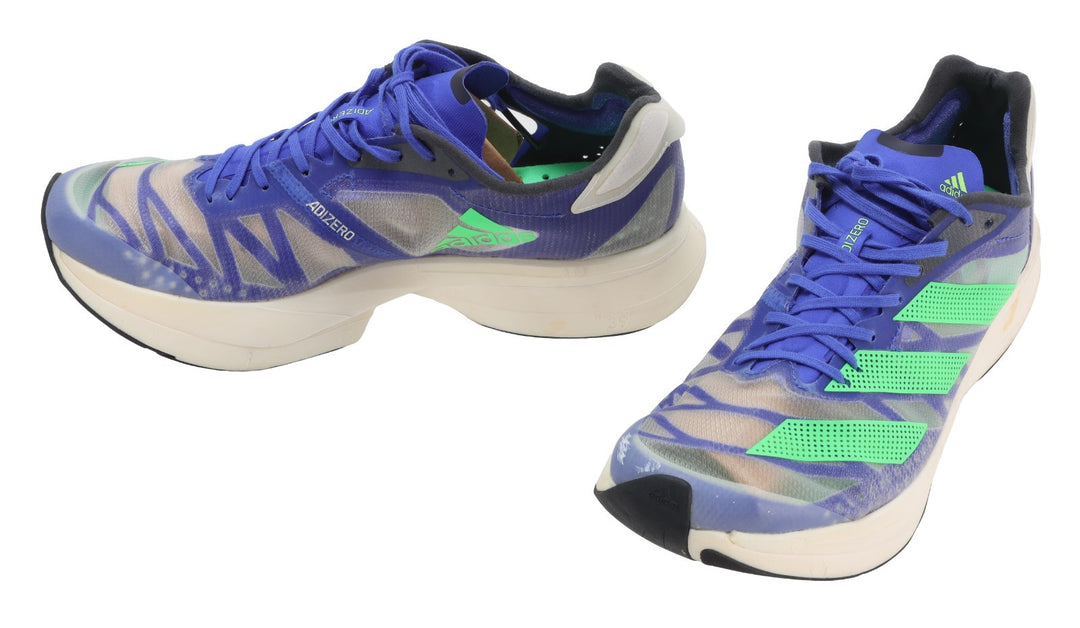 Adidas Adizero Adios Pro 2 Road Running Shoes US Men 8 Sonic Ink Green Carbon