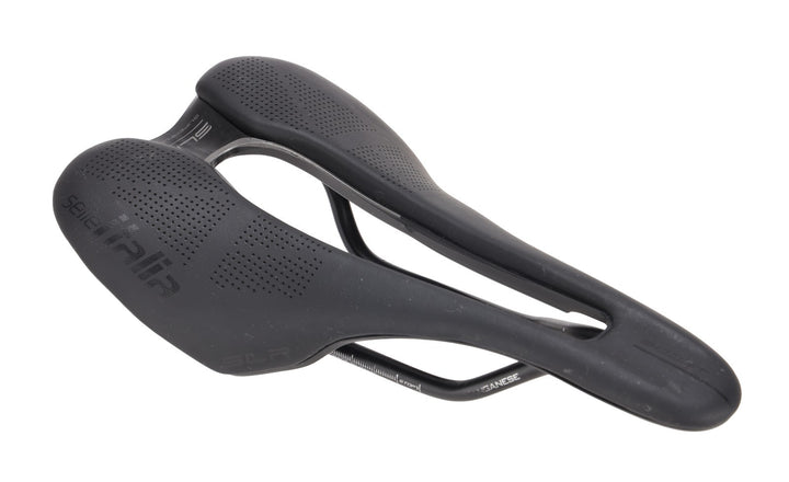 Selle Italia SLR Superflow Carbon Road Bike Saddle 130mm 7x 7mm Manganese Gravel