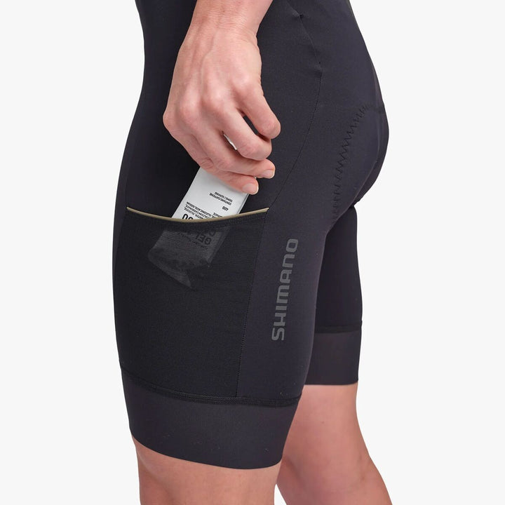 Shimano Ws Evolve CORSA Women Bib Shorts NA MEDIUM Black Road Bike Gravel