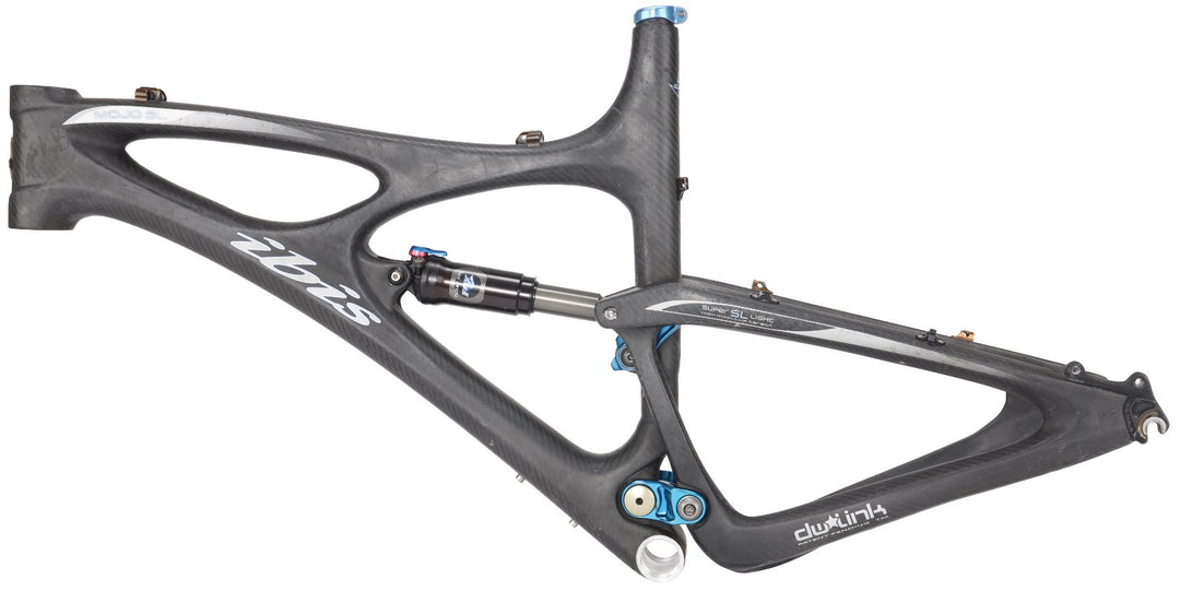 Ibis Mojo SL 26" Carbon QR Disc Mountain Bike Frame LG CLEAR Fox Float RPL 2009