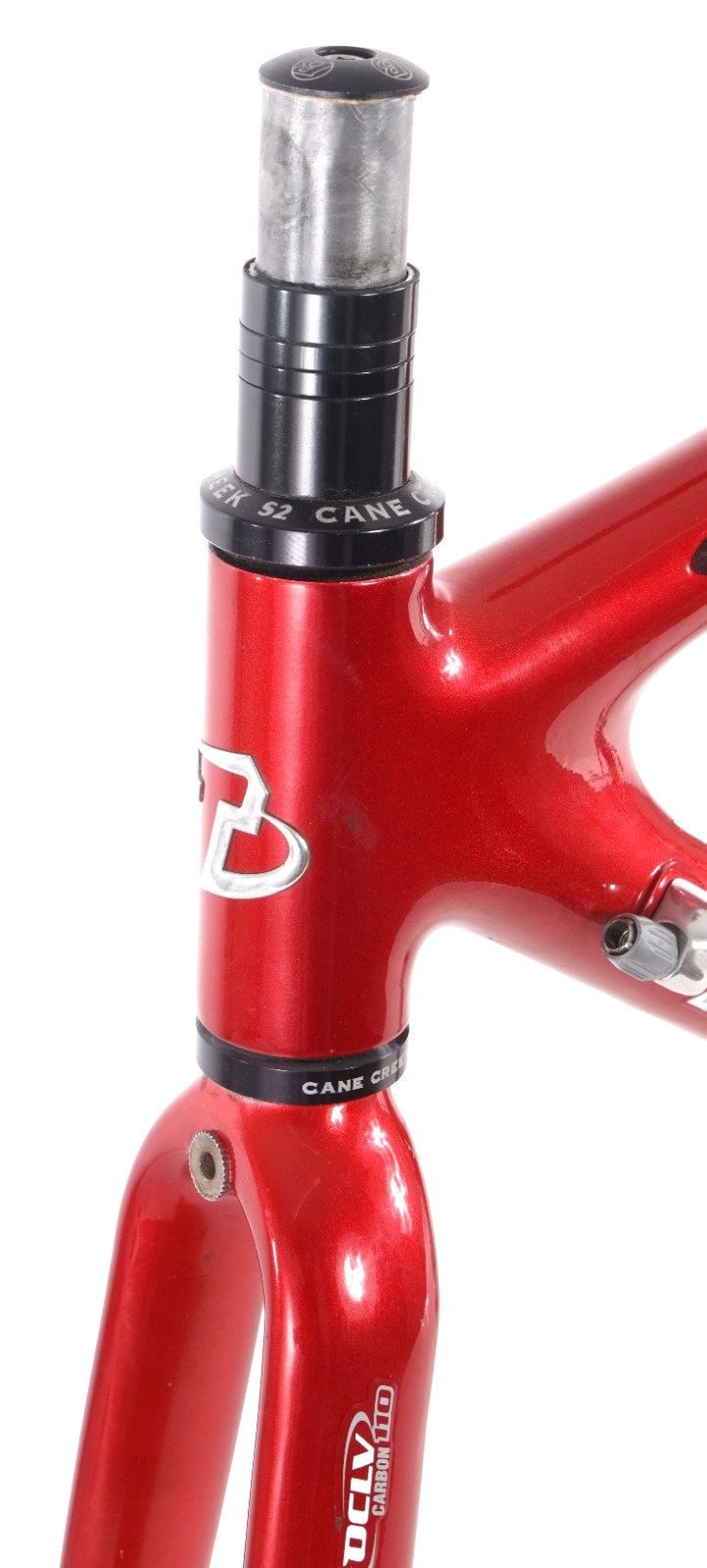 Trek 5500 OCLV 120 Carbon Road Bike Frameset 52cm Pearl Red Rim QR USA 2003