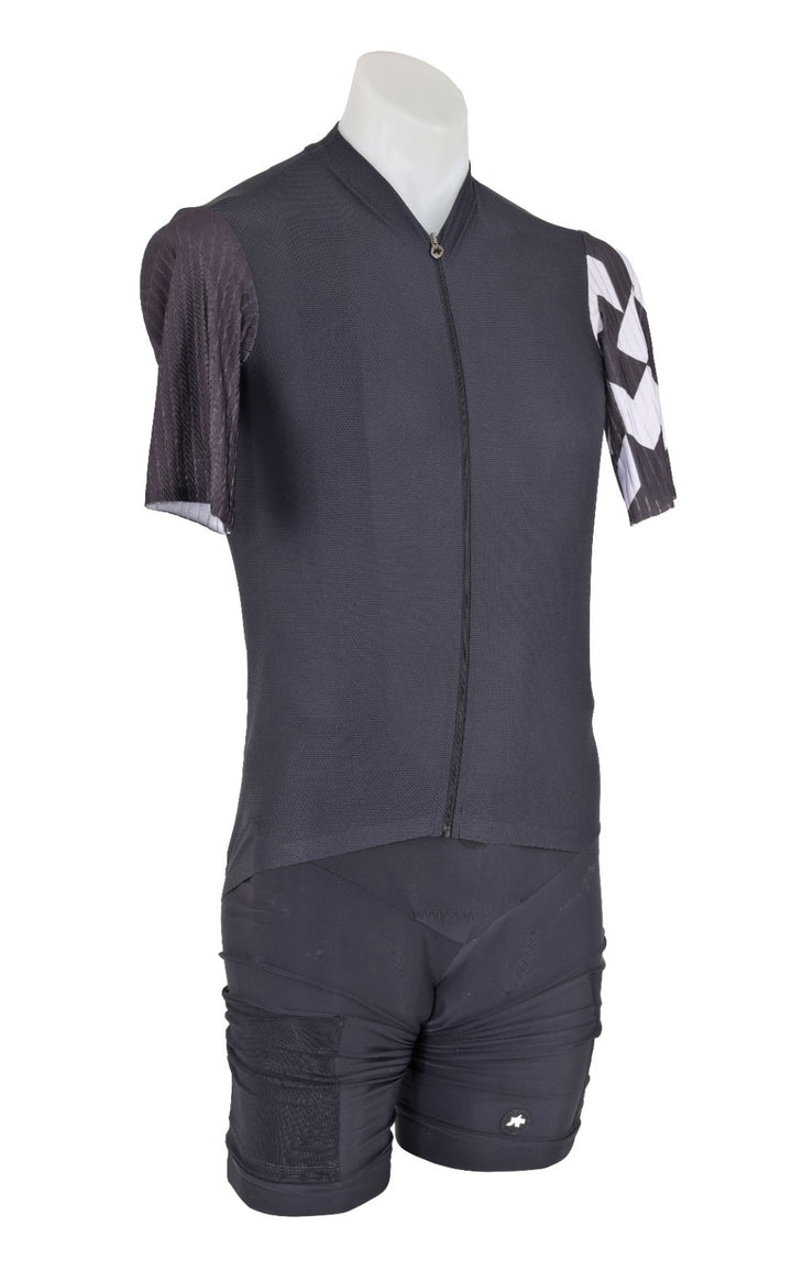 Assos Equipe RS Tactica Short Sleeve Cycling Kit Men LARGE Black Road Bike Cargo