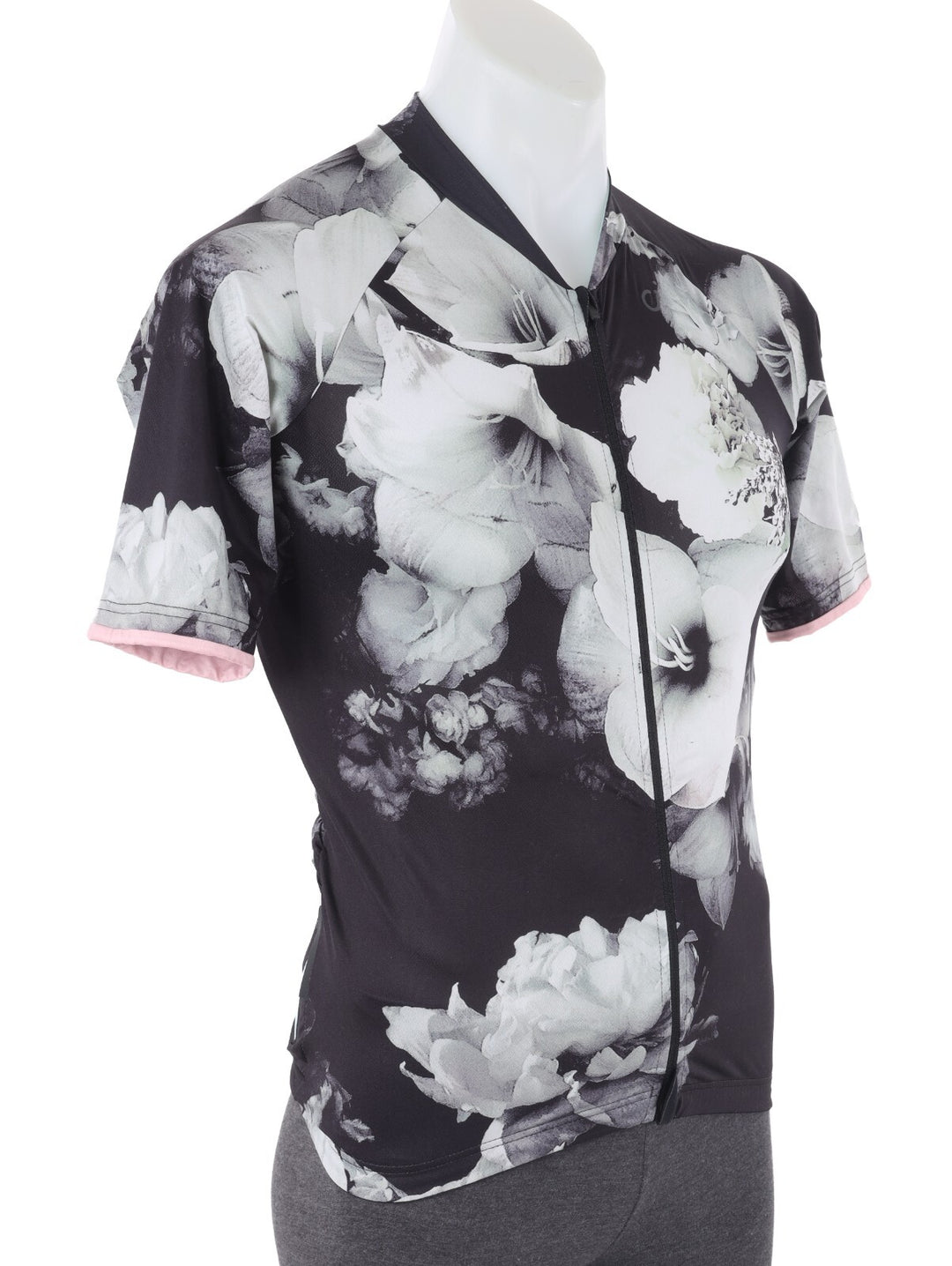 Velocio Dark Floral SE Short Sleeve Jersey Men MEDIUM Black Road Gravel Bike MTB
