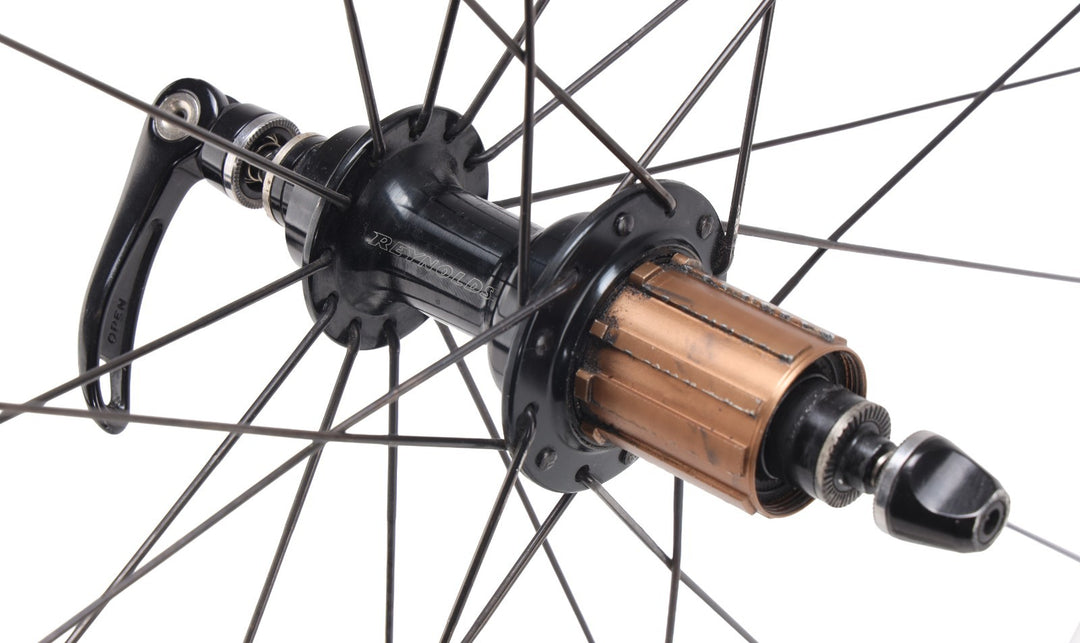 Reynolds Alta Aero Comp Alloy Clincher Road Wheelset Shimano 10 Spd 700c Rim QR