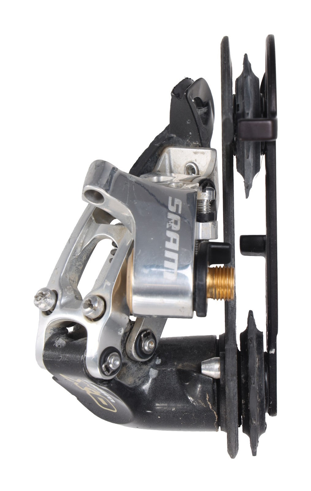 SRAM X-0 GOLD 20th ANN 9 Spd Mtn Bike Rear Derailleur Med Cage 34T Max BlackBox