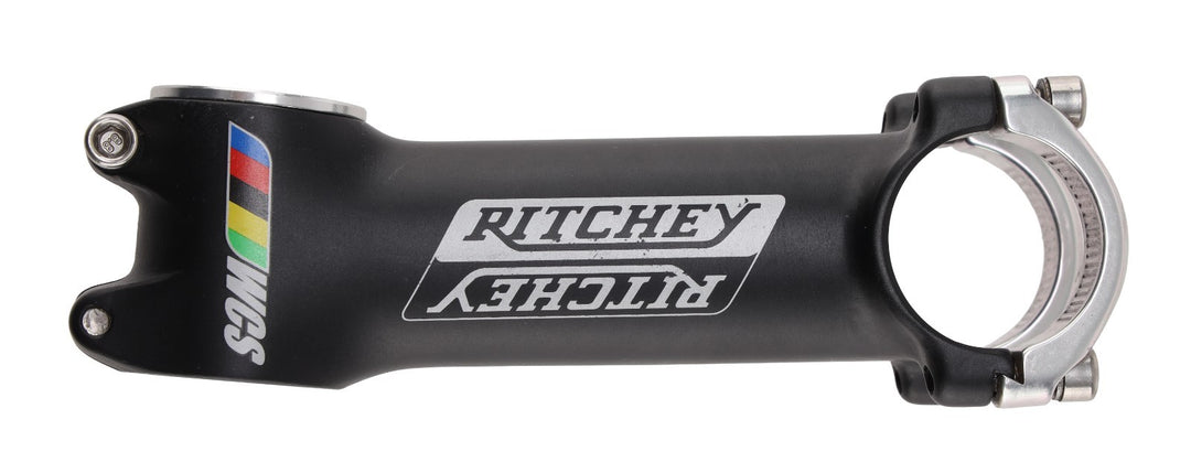 Ritchey WCS Alloy Road Bike Stem 31.8 x 110mm 6º BLACK 1-1/8" w/ 1" Shim 4-Bolt