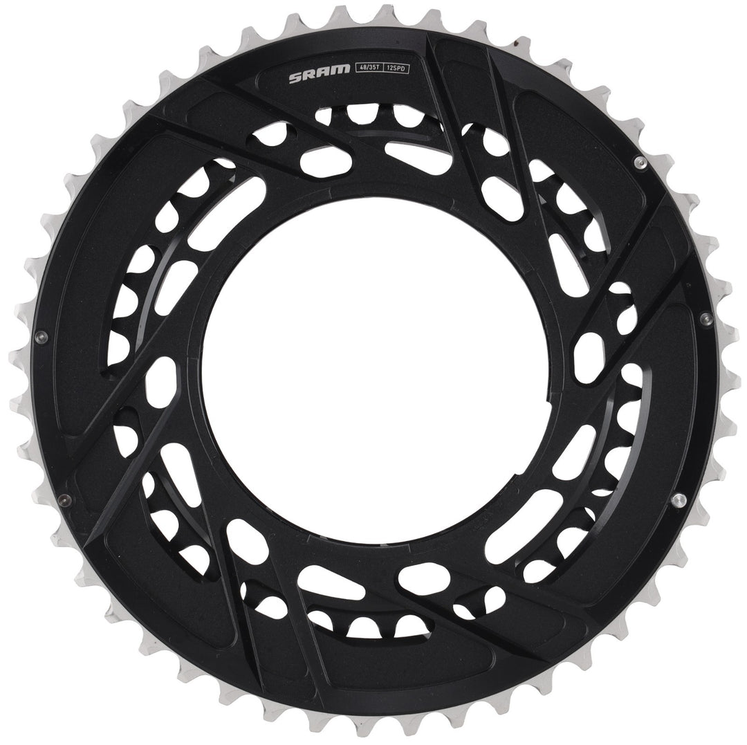 SRAM Force E1 AXS Chainring Thread Mount 2x  12 Speed 48/35T Road CX Gravel Bike