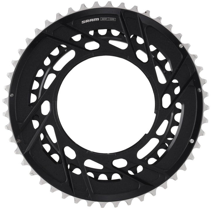 SRAM Force E1 AXS Chainring Thread Mount 2x  12 Speed 48/35T Road CX Gravel Bike