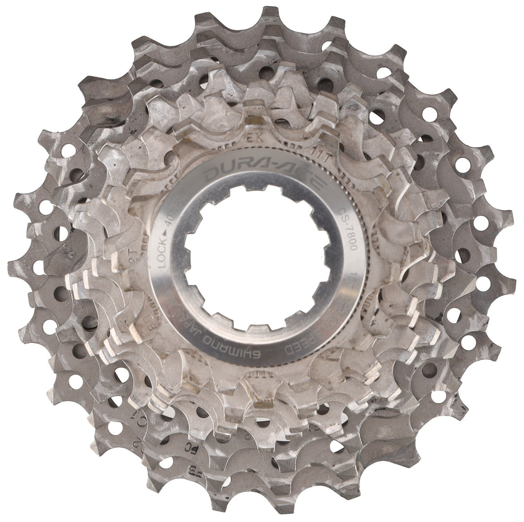 Shimano Dura-Ace CS-7800 10 Speed Road Bike Cassette 11-23T Titanium Vintage