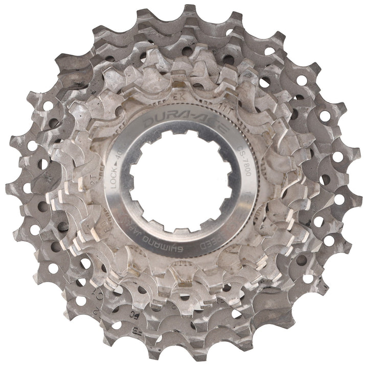 Shimano Dura-Ace CS-7800 10 Speed Road Bike Cassette 11-23T Titanium Vintage