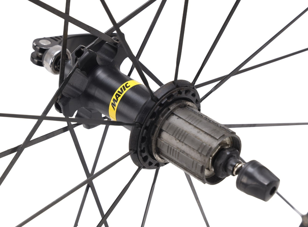 Mavic Ksyrium Elite Alloy Road Bike Clincher Wheelset 11 Spd Shimano 700c Rim QR