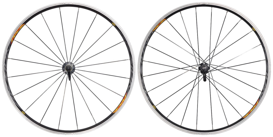 Mavic Aksium Race Alloy Clincher Road Bike Wheelset 700c Shimano 11 Spd Rim QR