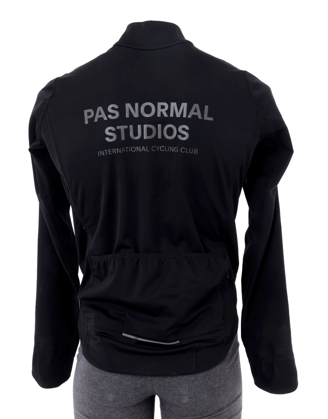 Pas Normal Studios Essential Thermal Cycling Jacket Men MEDIUM Black Road Bike