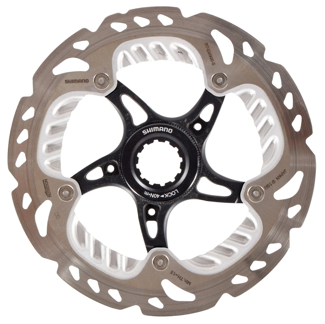 Shimano RT-EM900-S Electric Bike Disc Brake Rotor 160mm Center Lock ICE TECH