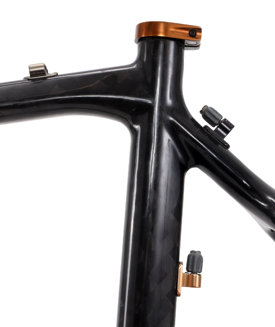 Unbranded Carbon Cyclocross Bike Frameset 54cm Cantilever QR 700c 3K CX Gravel