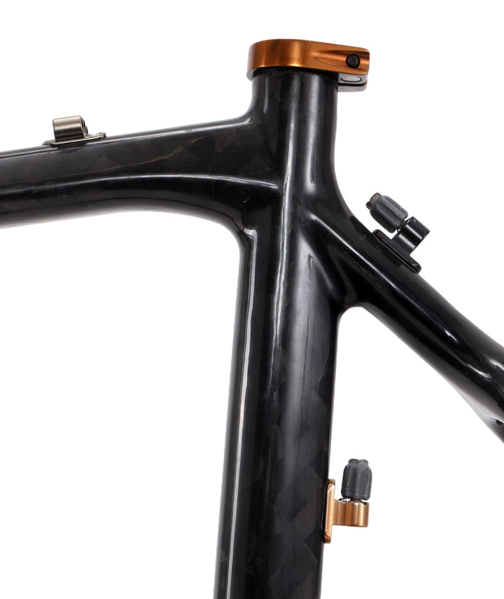 Unbranded Carbon Cyclocross Bike Frameset 54cm Cantilever QR 700c 3K CX Gravel