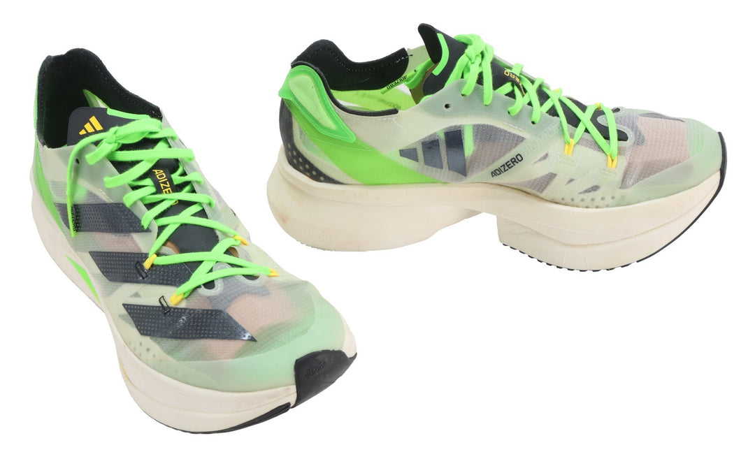Adidas Adizero Prime X Road Running Shoes US Men 8 Linen Green Carbon EnergyRods