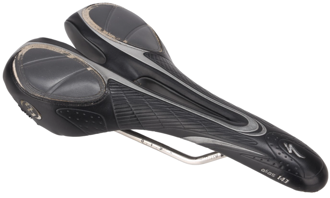 Specialized Alias 143 Carbon Road Bike Saddle 143mm BLACK 7x 7mm Hollow Ti Rails