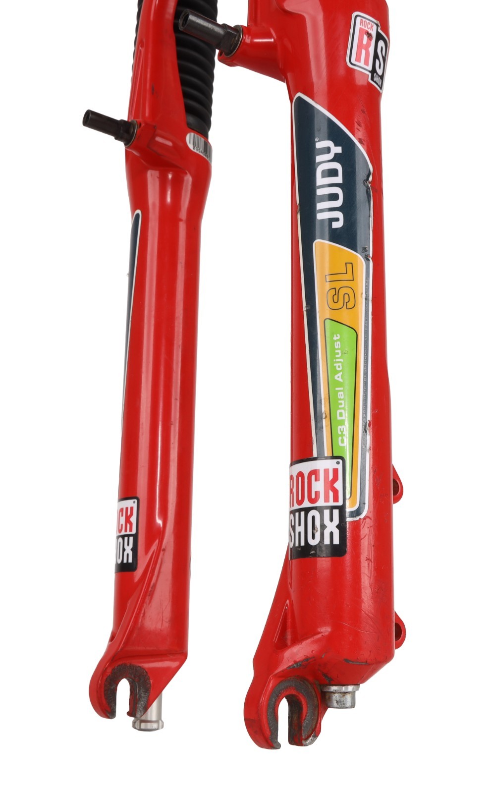 RockShox Judy SL C3 Mountain Bike Fork 26" 100mm 1-1/8" QR V-Brake Disc Vintage