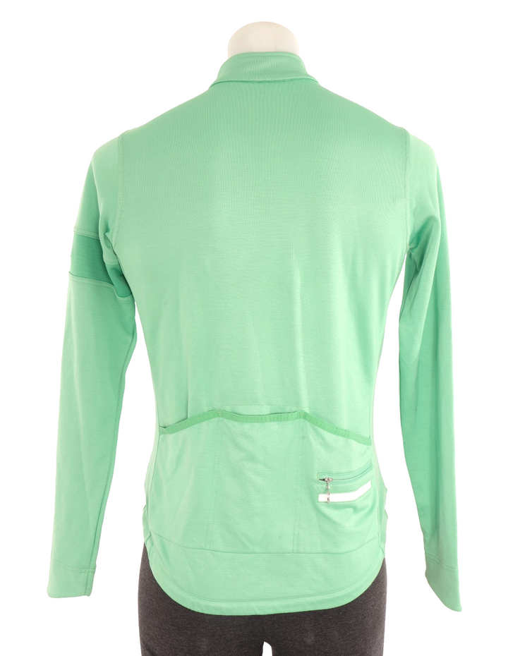 Rapha Classic Long Sleeve Jersey Men LARGE Green Road Bike Gravel MTB Fall XC