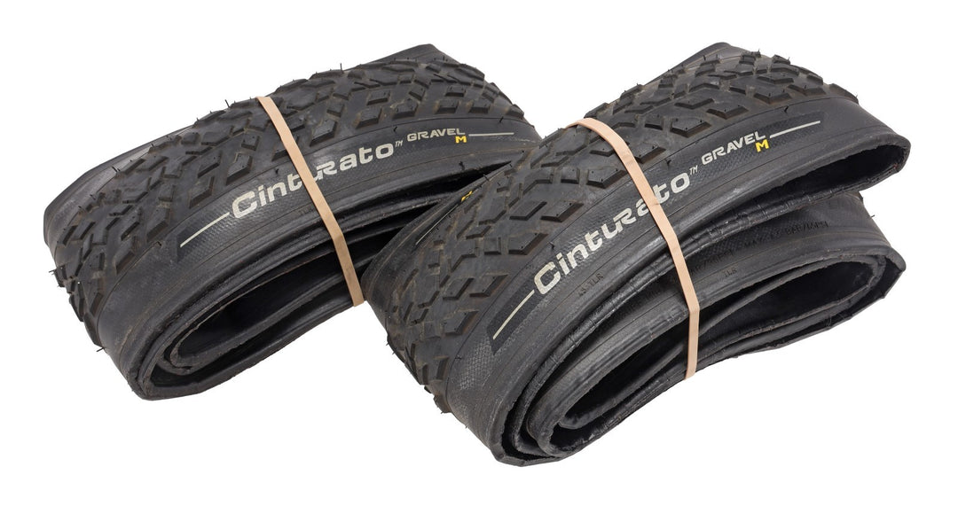 Pirelli Cinturato Gravel M Standard Tubeless Tire PAIR 650b x45c BLACK Adventure