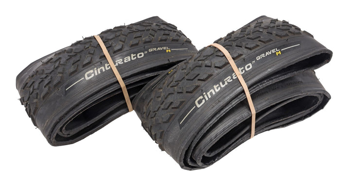 Pirelli Cinturato Gravel M Standard Tubeless Tire PAIR 650b x45c BLACK Adventure