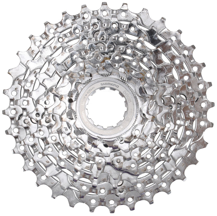 Shimano Deore XT CS-M750 9 Speed Mountain Bike Cassette 11-32T Steel Hyperglide