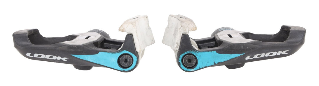 Look KEO 2 Max Proteam Clipless Road Bike Pedals 3-Bolt Omega Pharma Quick-Step