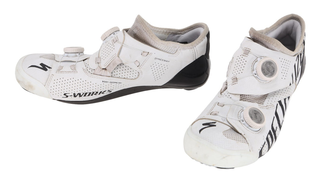 Specialized S-Works Ares Road Bike Shoes EU 39.5 US Men 7.25 BOA WHITE 3-Bolt