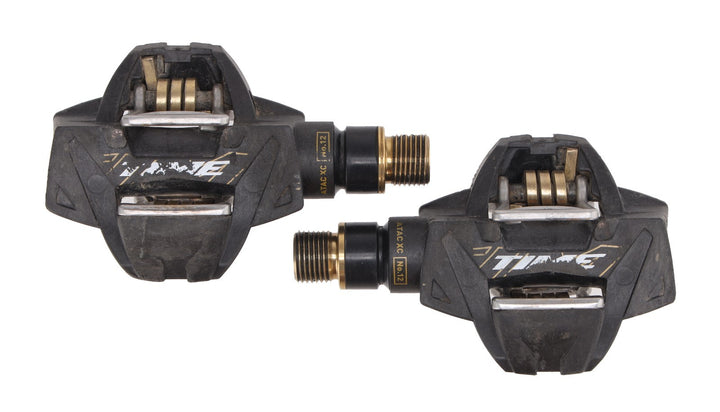 TIME ATAC XC 12 Carbon Mountain Bike Pedals w/Cleats Titanium XC MTB Gravel