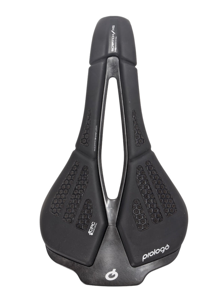 Prologo Scratch M5 CPC 140mm Road Bike Saddle BLACK Tirox 7x7mm Gravel Carbon CX