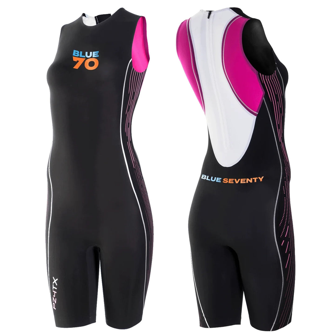 blueseventy PZ4TX Women Swimskin Black WMS MED/SML Triathlon Tri Open Water Swim