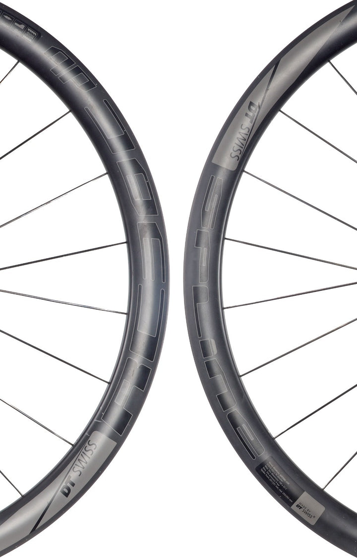 DT Swiss RC38C DB Spline Carbon Clincher 11s Road CL Disc Wheelset 700c 15mm TA